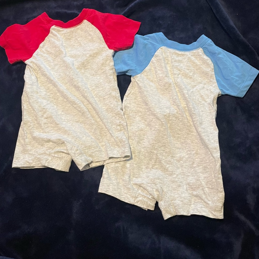 x2 Baby Rompers 6-9mos - Picture 5 of 5